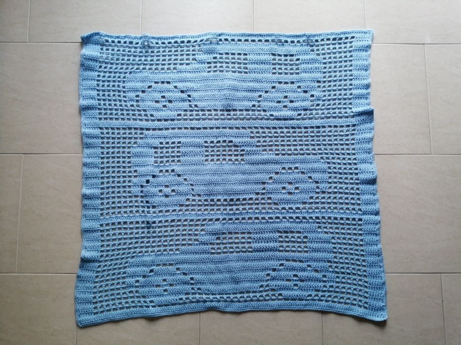 Mantinhas/Colchas de Bebé | 100% Crochet Feito à Mão e PERSONALIZÁVEL