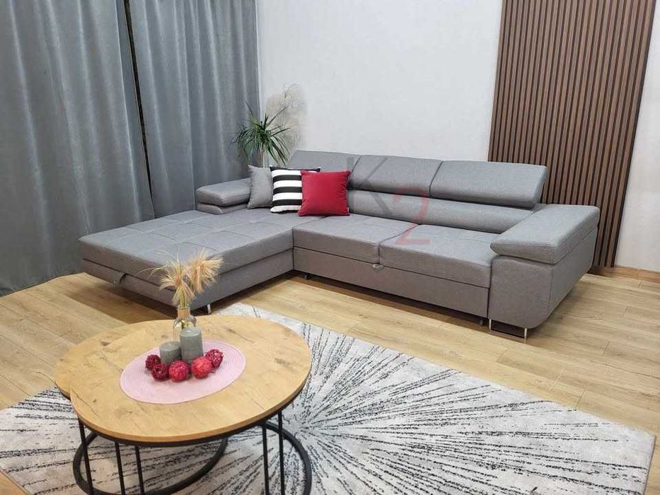 Narożnik ALEX Kanapa Sofa Łóżko OD RĘKI Funkcja spania Pojemnik+GRATIS