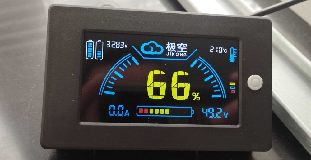 Екран дисплей 3.2" JK BMS LCD LCD-3.2-RS485 з кнопкою LiFePo4