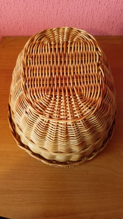 Solidny koszyk wiklinowy 29x25x16