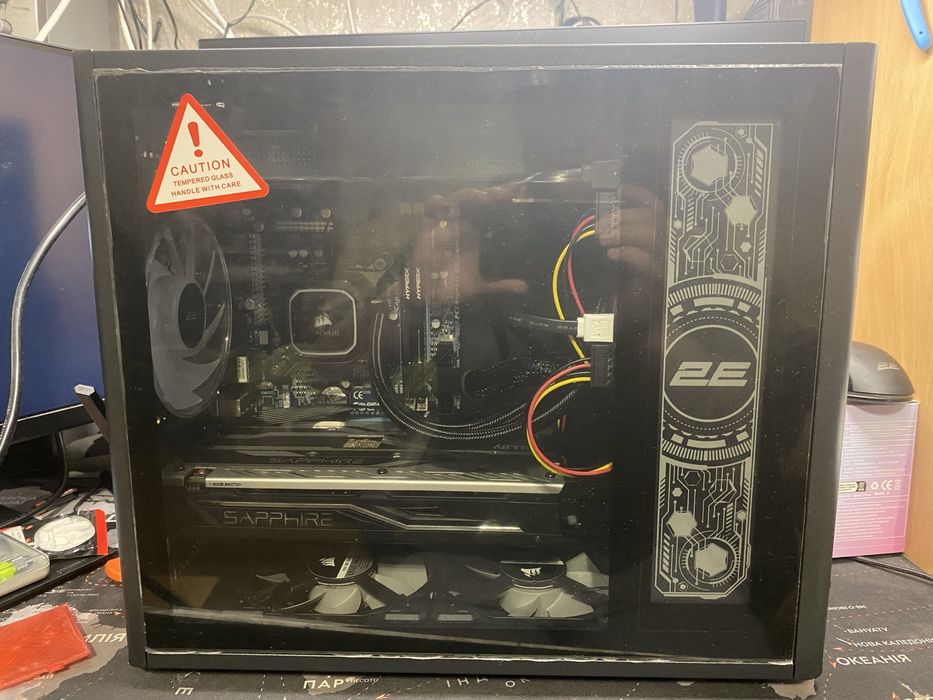 Ігровий ПК Е3-1230 v2+ RX-470 4GB + 16GB RAM + водянка Corsair