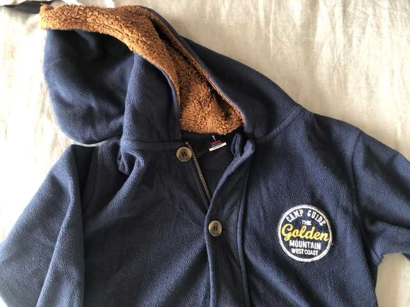 Blusão | azul escuro | Lanidor | 10 anos