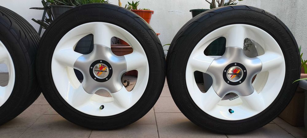 jantes fondmetal R15 com furaçao 4x108