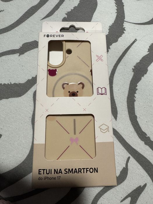Etui forever z motywem misia do iPhone 17 Nowe