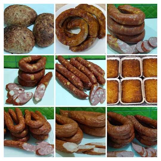 Копченості Сало Бочок Шинка Рулька Курка копчені на фруктових деревах