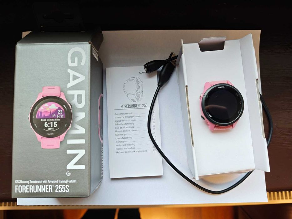 Garmin Forerunner 255s - różowy