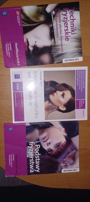 Książki do fryzjerstwa podstawy fryzjerstwa 1 klasa