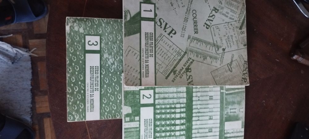 3 volumes curso prático de desenvolvimento da memória