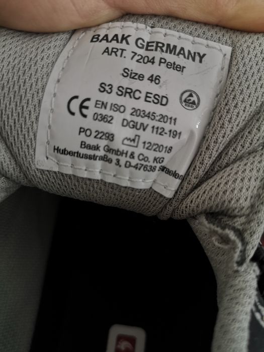 Buty robocze Baak 7204