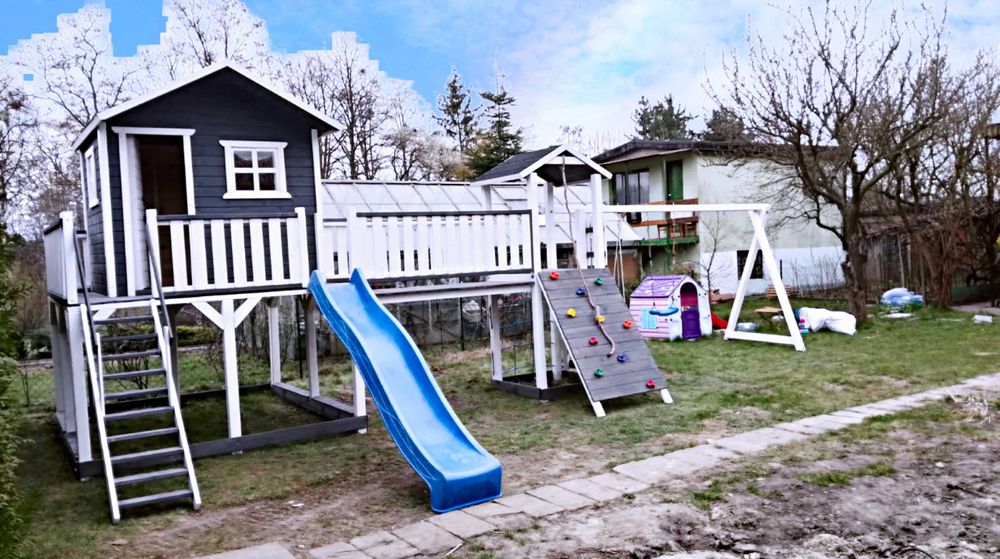 %RATY% Zapisy n 2026r.  D5 Mega WIELKI Plac zabaw domek dla dzieci MON