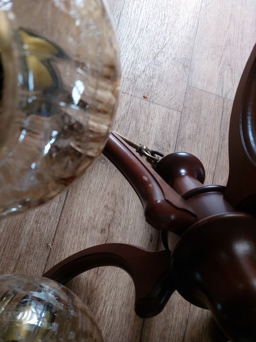 Żyrandol PRL Vintage