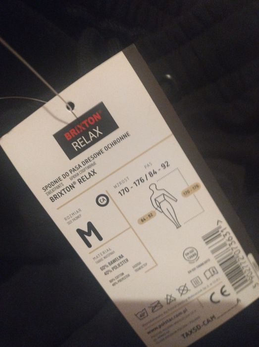 Odzież robocza spodnie dresowe Brixton Relax