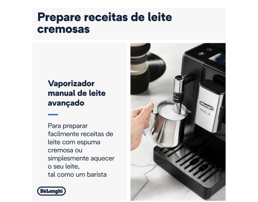 Máquina de café com moedor automático selada e com fatura