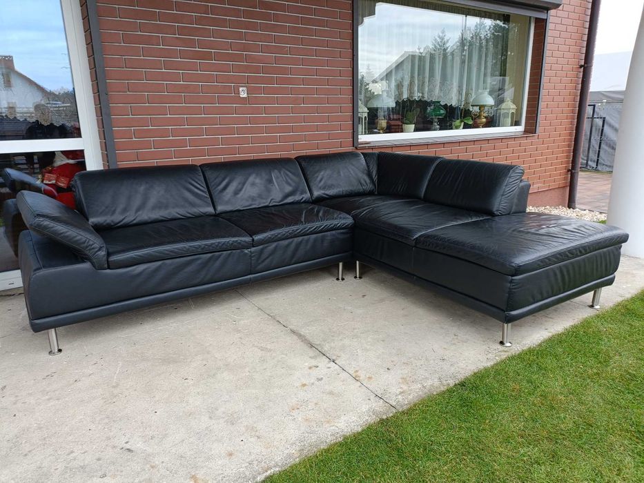 Sprzedam narożnik ze skóry-Skóra -skórzany –skórzana -skórzane