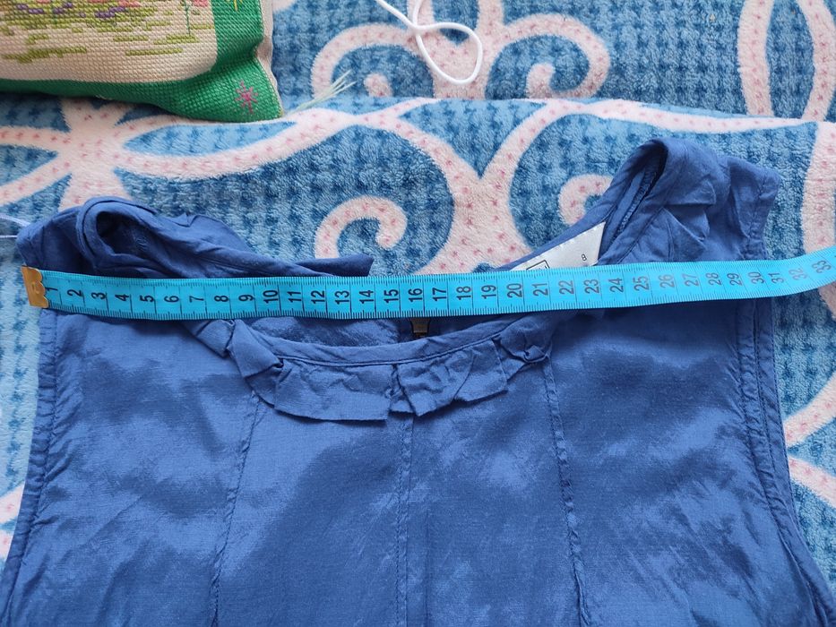 Блузка жіноча синя