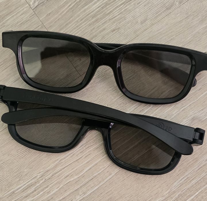 Okulary 3d 2 pary
