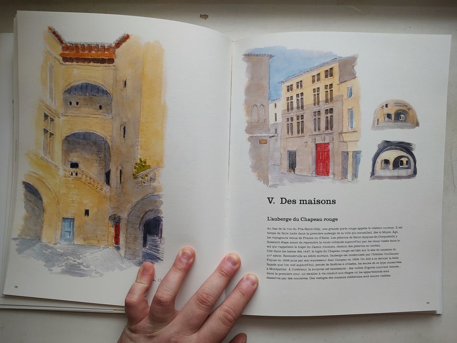 Книга-альбом про Монпелье: Montpellier illustre et secrète