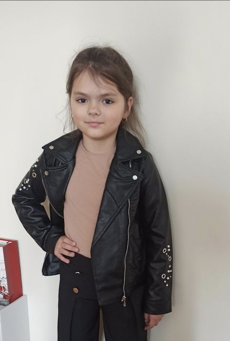 Куртка косуха для дівчинки