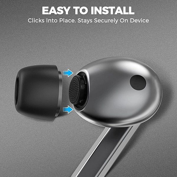 Tech-Protect Ear Tips 3-Pack Samsung Galaxy Buds 3 Pro Grey