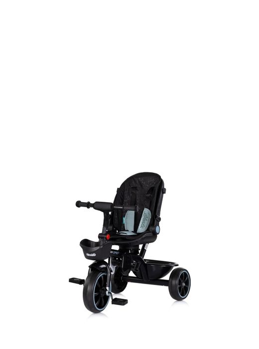Triciclo com Capota e Pega para os Pais Max Sport de CHIPOLINO Matcha