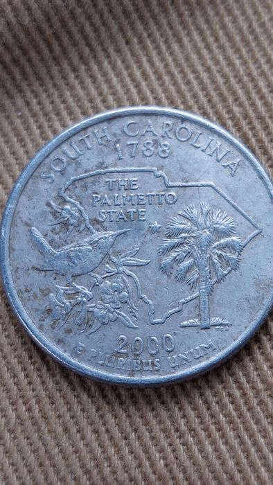 Vendo moeda quarter dollar