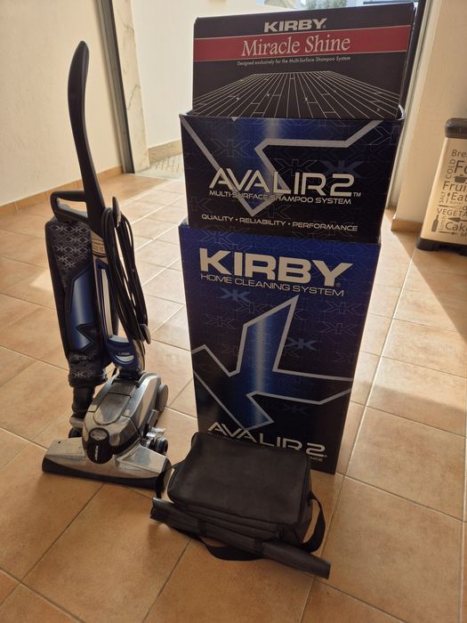 Aspirador Kirby Avalir 2 + Sistema de Lavagem (Completo e Impecável)