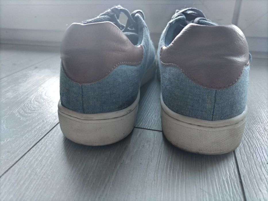 Sneakersy Graceland niebieskie jeansowe r. 39