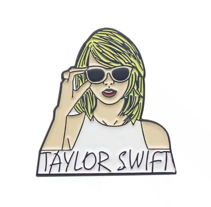 Pin znaczek przypinka broszka badge Taylor Swift
