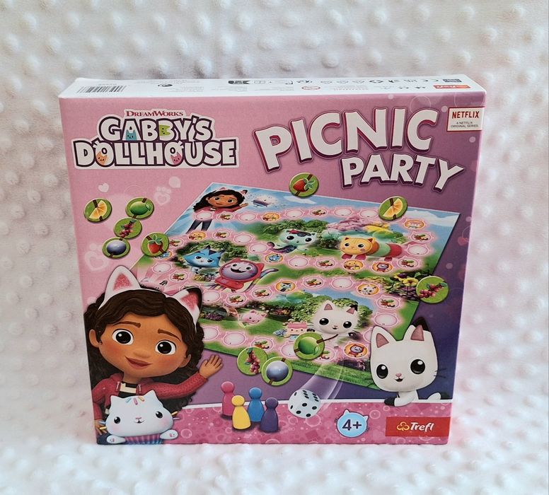 Trefl, Koci Domek Gabi, Picnic Party, gra familijna
