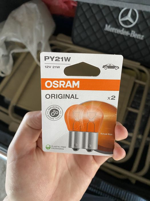 Автолампы Osram Original Line PY21W