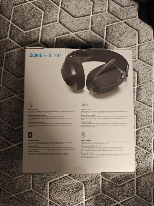 Навушники Logitech Zone Vibe 100 Wireless