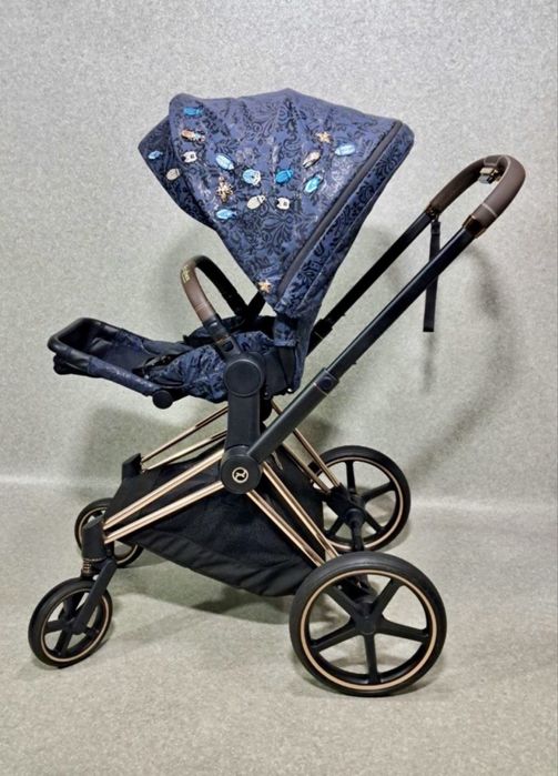 Коляска Cybex Priam  2 в 1 Jewels of Nature шасі Rosegold