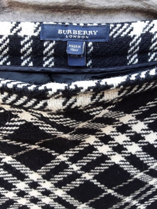 Burberry юбка из шерсти