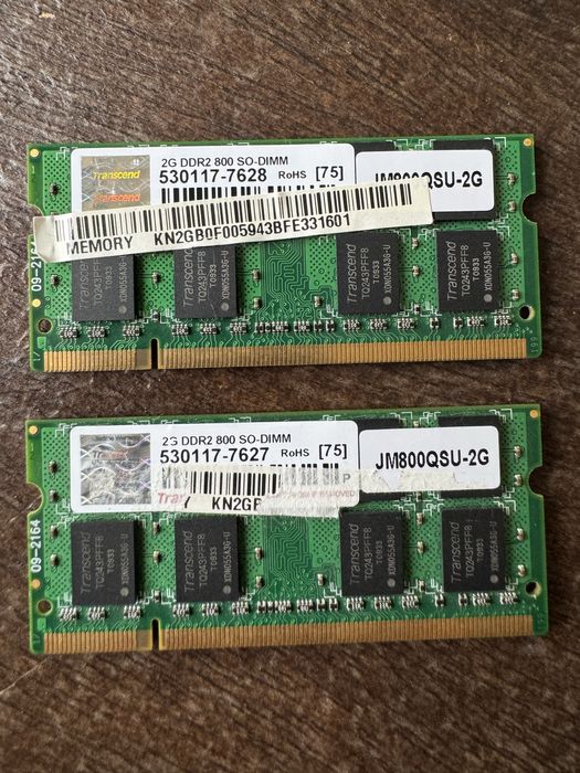 Memoria RAM 2 x 2Gb