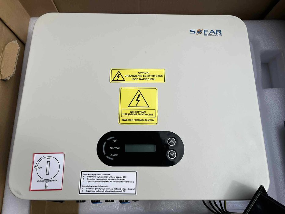 Falownik SOFAR 15KTLX-G3 Używany na gwarancji