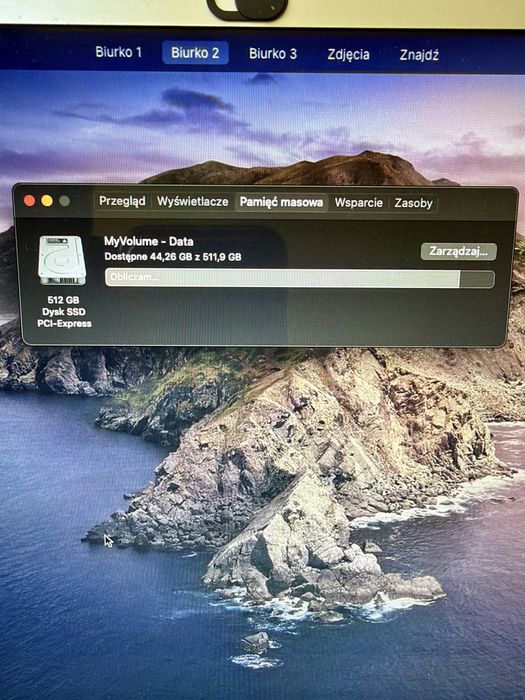 Macbook Air i5/8/512GB 2017r. + zasilacz + pudełko, idealny do pracy biurowej