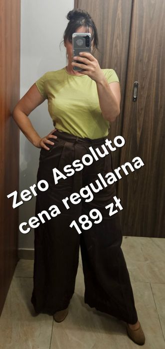 Zielona limonkowa bluzka t-shirt Zero Assoluto