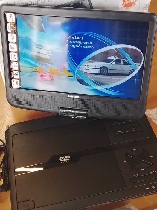 Odtwarzacz DVD przenośny Leco - sprawny / Polecam