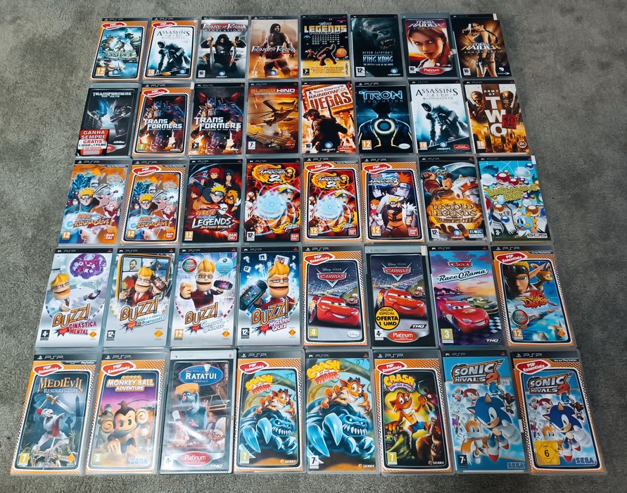 Jogos PlayStation Portable (psp) - Preços na descrição