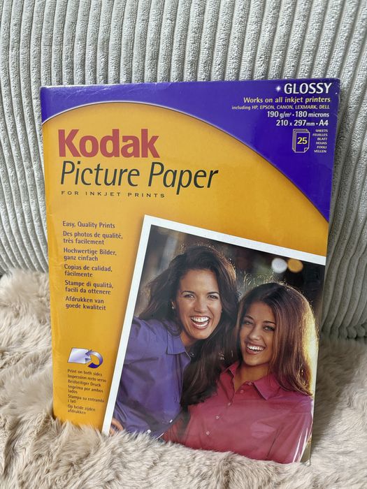 opakowanie błyszczącego papieru fotograficznego Kodak Picture Paper A4