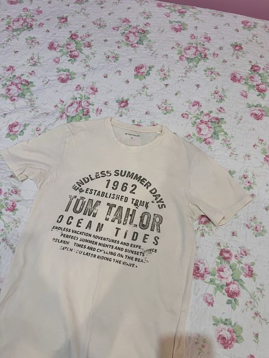 Nowa bluzka t-shirt męski Tom Tailor r. S