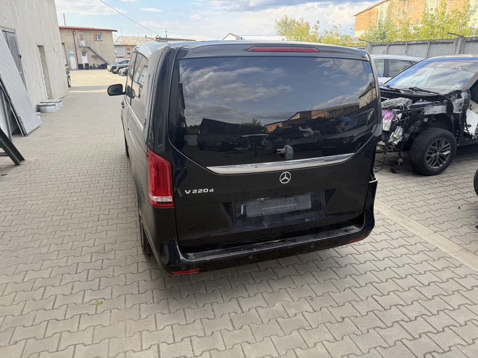 Ляда кришка багажника Віто 447 Vito V-class W447 Веклас крило бампер чорний 9197