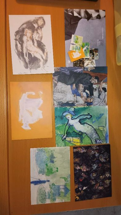 Coleção de 6 postais dos CTT- Centenário da morte de Eça de Queirós