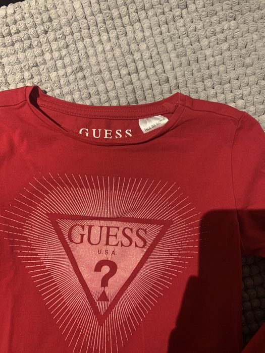Bluzka guess czerwona 4 lata