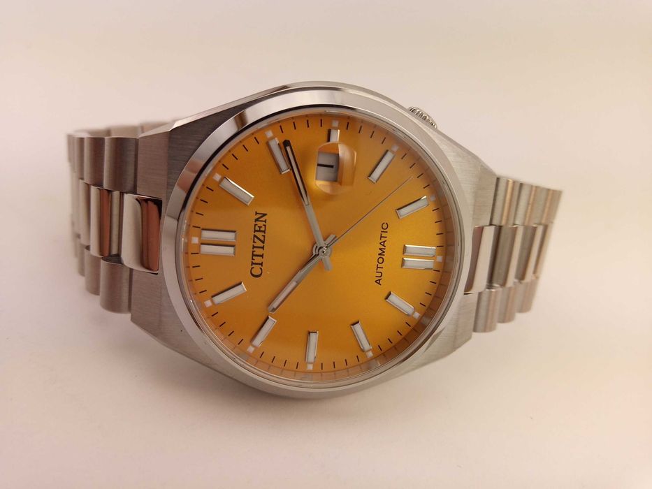 Японские мужские часы Citizen NJ0150-56Z сапфир, механика, автозавод