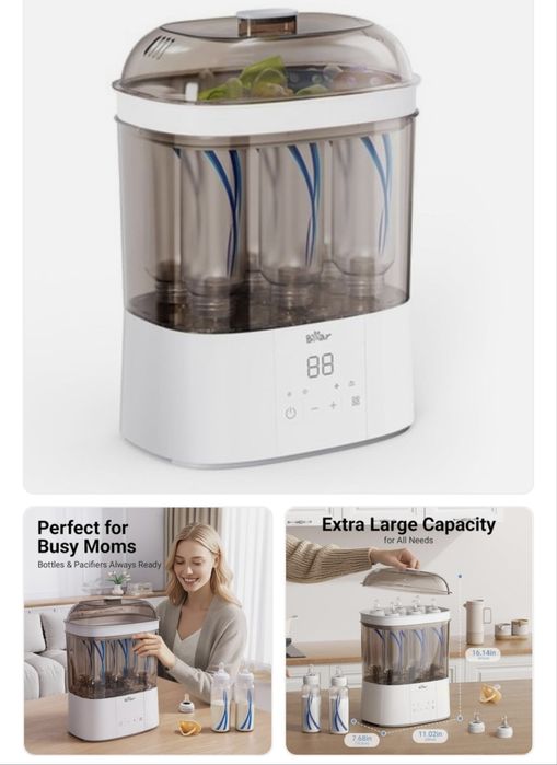 Новий паровий стерилізатор та сушарка Bear