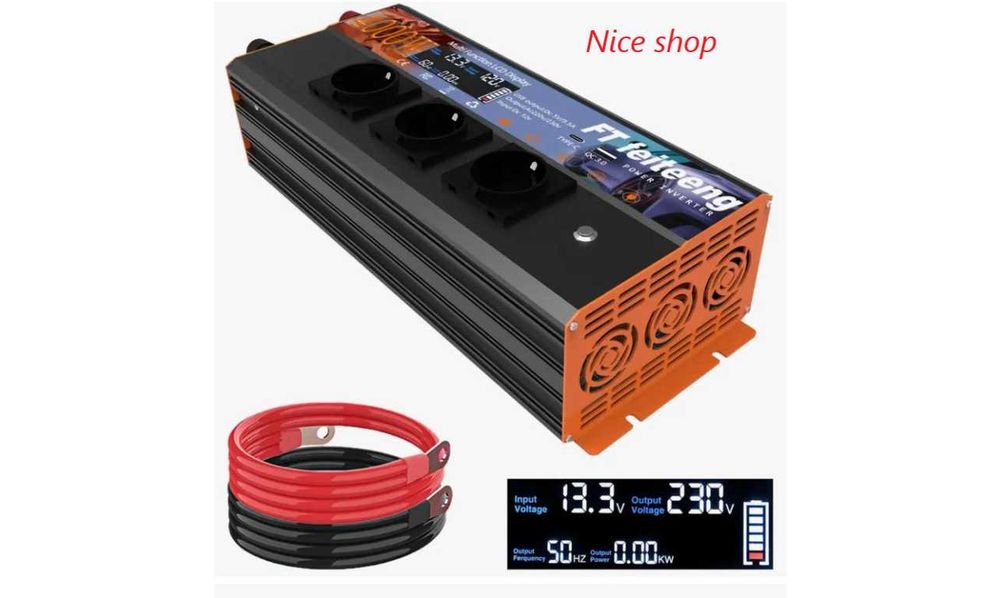 Інвертор 12v 3500 4000 5000 6000w в наявності