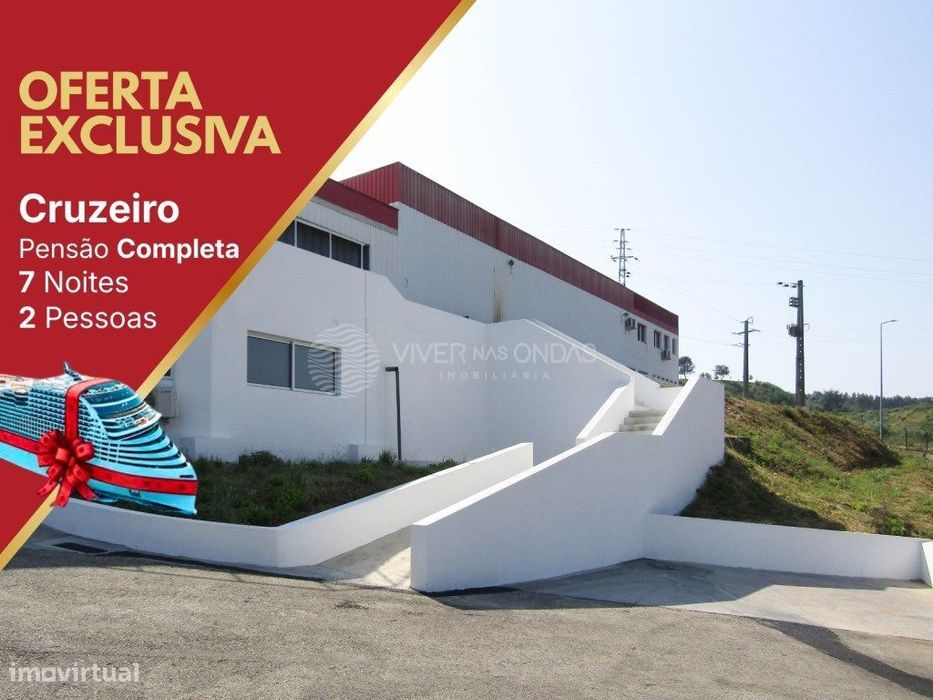 Armazém dividido em 4 fracções, para investimento ou desenvolviment...