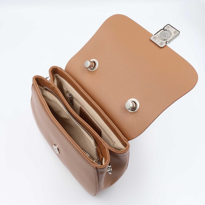 Сумка жіноча шкіряна чорна leather 5058 Сумка женская кожаная поліна