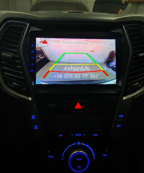 Магнитола HYUNDAI Santa Fe IX 45 GPS Tesla USB ix45 CarPlay Android 16